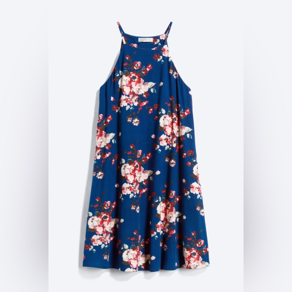 Nine Britton Blue Floral Dress